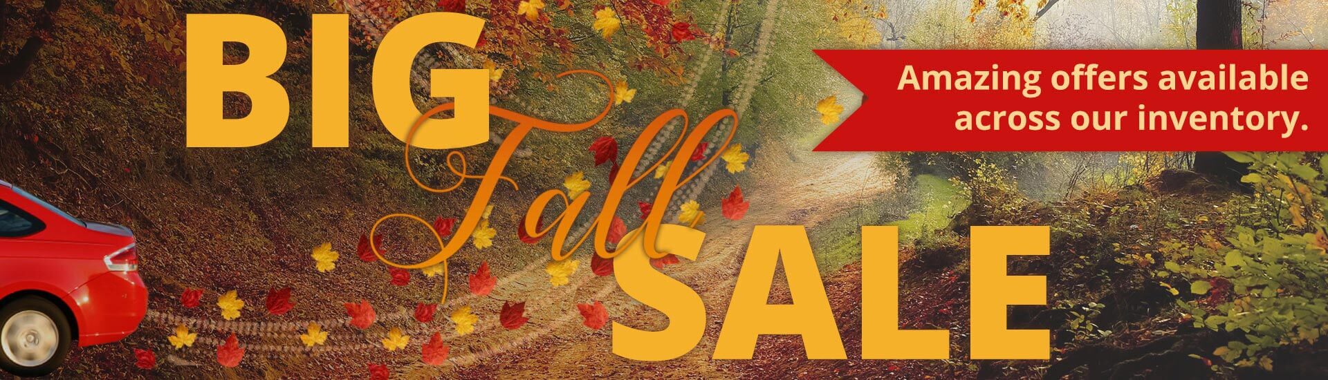 Big Fall Sale